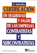 Certificación en seguridad y salud de las empresas contratistas y subcontratistas