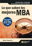 Lo que saben los mejores MBA: cómo aplicar las ideas que enseñan en las mejores escuelas de negocios