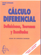 Cálculo diferencial: definiciones, teoremas y resultados