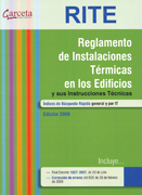 RITE: reglamento de instalaciones térmicas en los edificios e intrucciones técnicas : real decreto 1027/2007 de 20 de julio