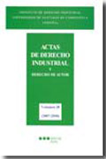 Actas de derecho industrial y derecho de autor (2007-2008) Volumen 28
