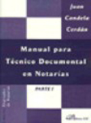 Manual para Técnico Documental en notarías I