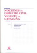 Nociones de derecho civil vigente en Cataluña