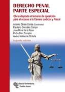 Derecho Penal. Parte especial: Obra adaptada al temario de oposición para el acceso a la Carrera Judicial y Fiscal