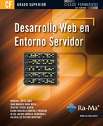Desarrollo web en entorno servidor: (grado superior)