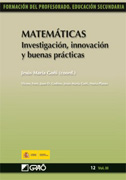 Matemáticas: investigación, innovación y buenas prácticas