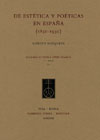 De estética y poéticas en España (1830-1930)