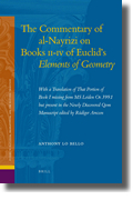 The commentary of Nayrizi on Books II-IV of Euclid's elements of geometry