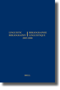 Linguistic bibliography for the years 2005 - 2008= Bibliographie linguistique des années 2005 - 200