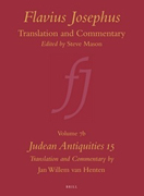 Flavius Josephus: Translation and Commentary